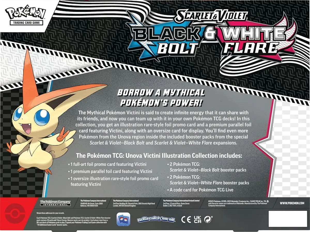 Колекційна карткова гра Pokemon: Unova Victini Illustration Collection SV10.5
