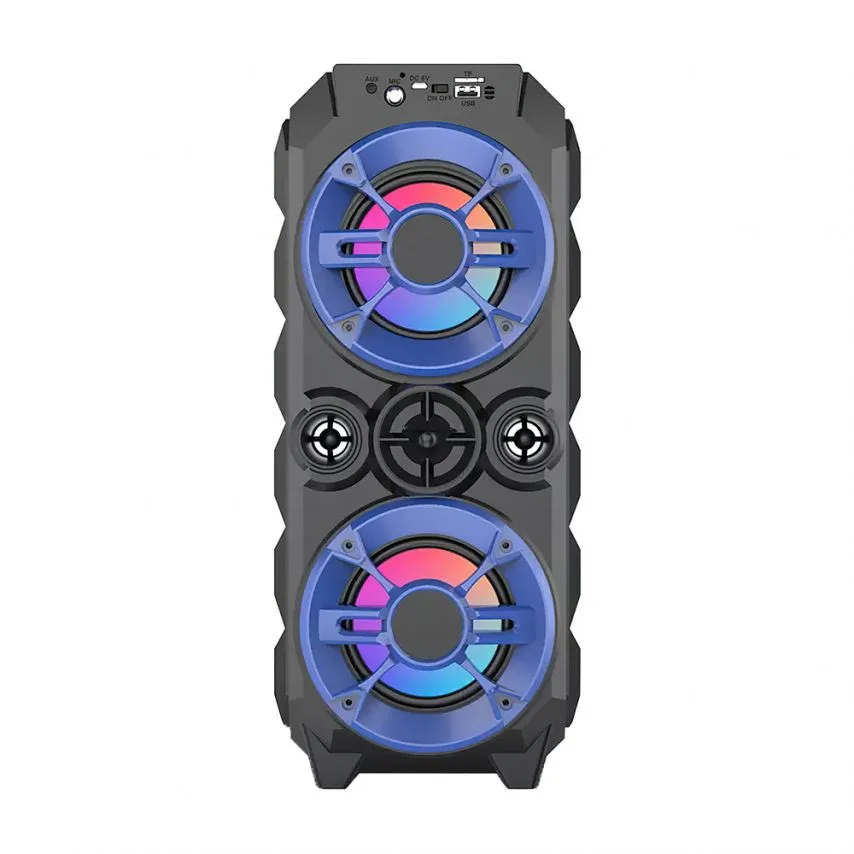 Портативна колонка Bluetooth 16W 170х130х388 мм Синя