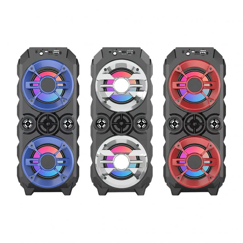 Портативна колонка Bluetooth 16W 170х130х388 мм Синя