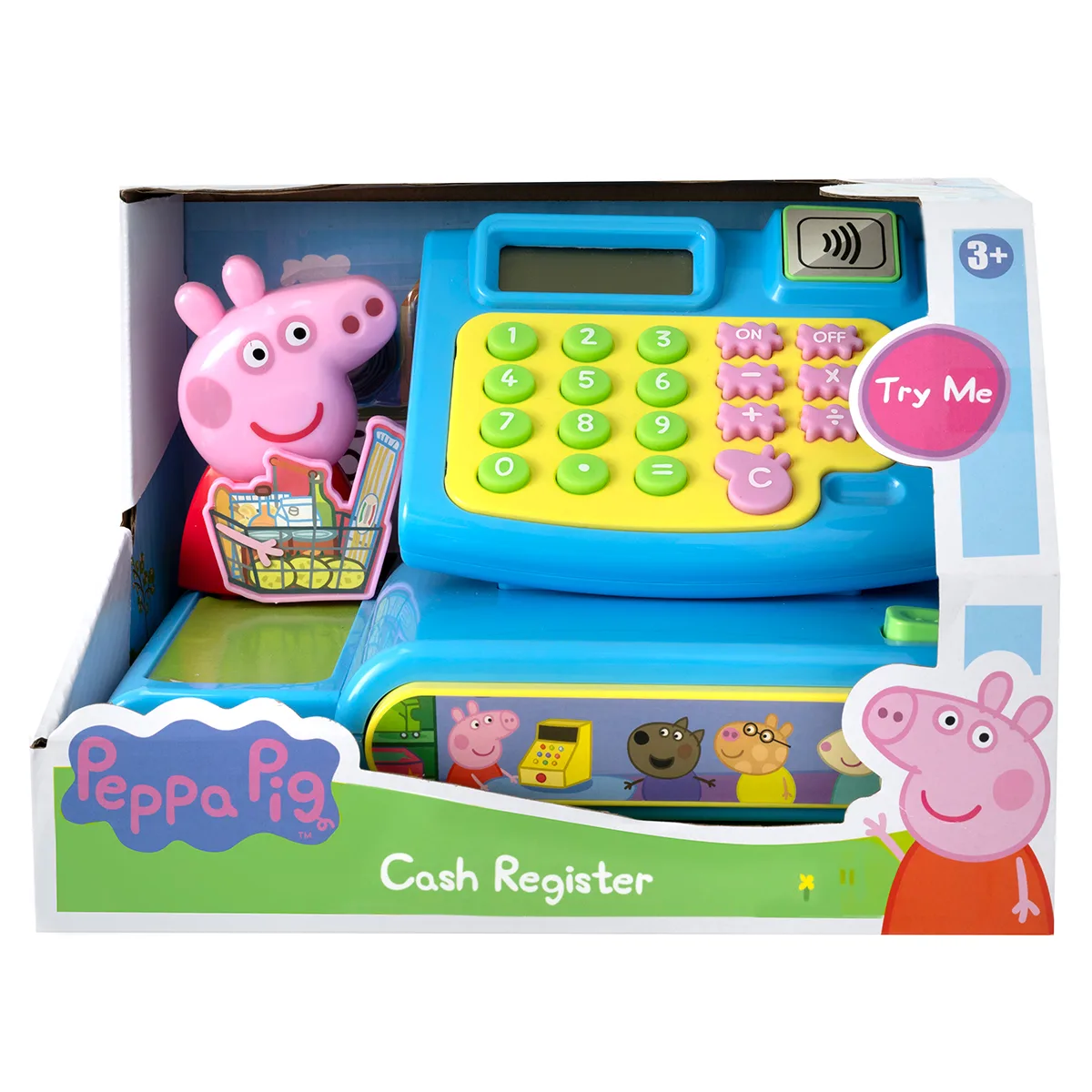 Інтерактивна іграшка Peppa Pig касовий апарат комбіновані матеріали 21х13х12,5 см