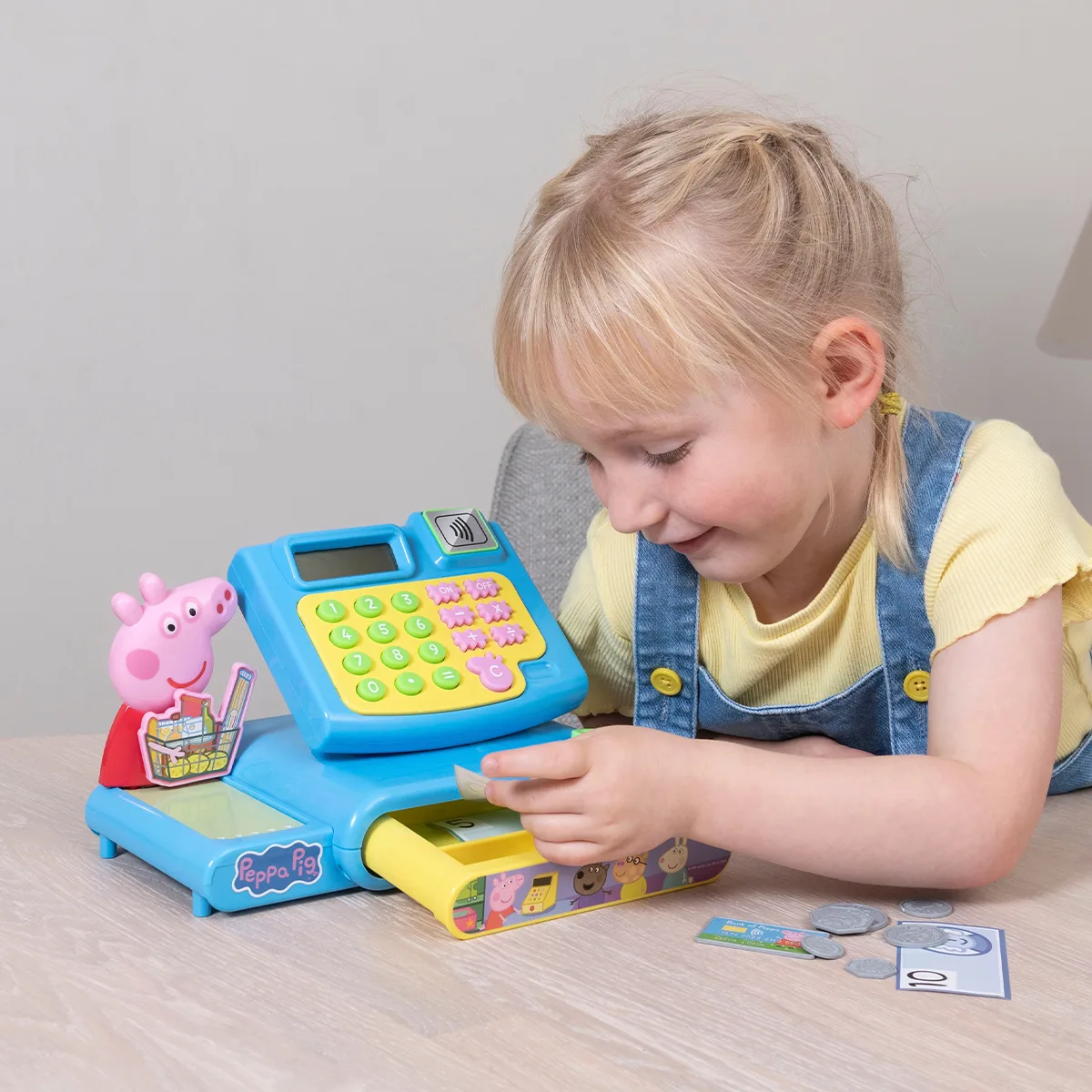 Інтерактивна іграшка Peppa Pig касовий апарат комбіновані матеріали 21х13х12,5 см