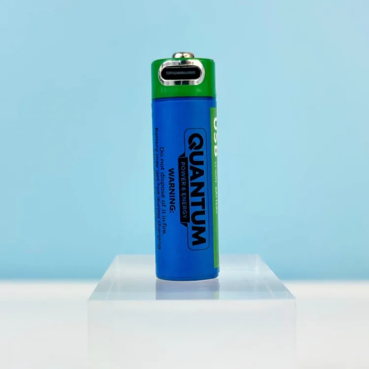 Вічна акумуляторна батарейка AA 1950mAh 1.2V USB зарядка