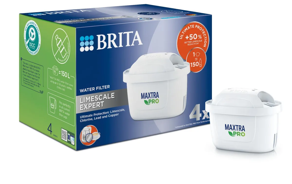 Фільтр-картридж Brita MXPro для пом'якшення жорсткої води, 4 шт.