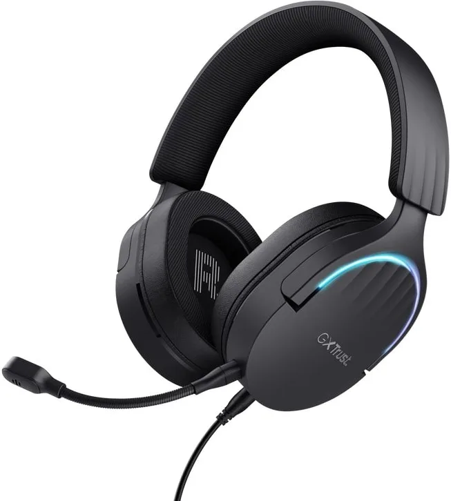 Игровая гарнитура Trust GXT 490 FAYZO, 7.1, USB-A, 2м, черный