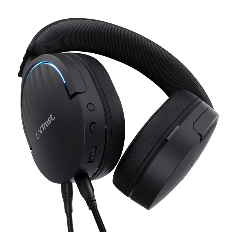 Гарнітура ігрова Trust GXT 490 FAYZO, 7.1, USB-A, 2м, чорний