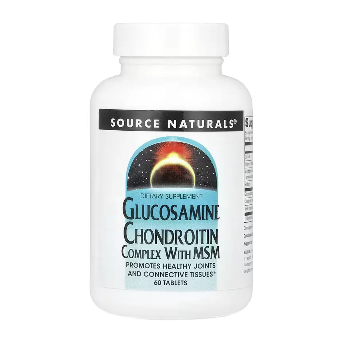 Глюкозамін Хондроїтин Комплекс Source Naturals з МСМ 60 табл