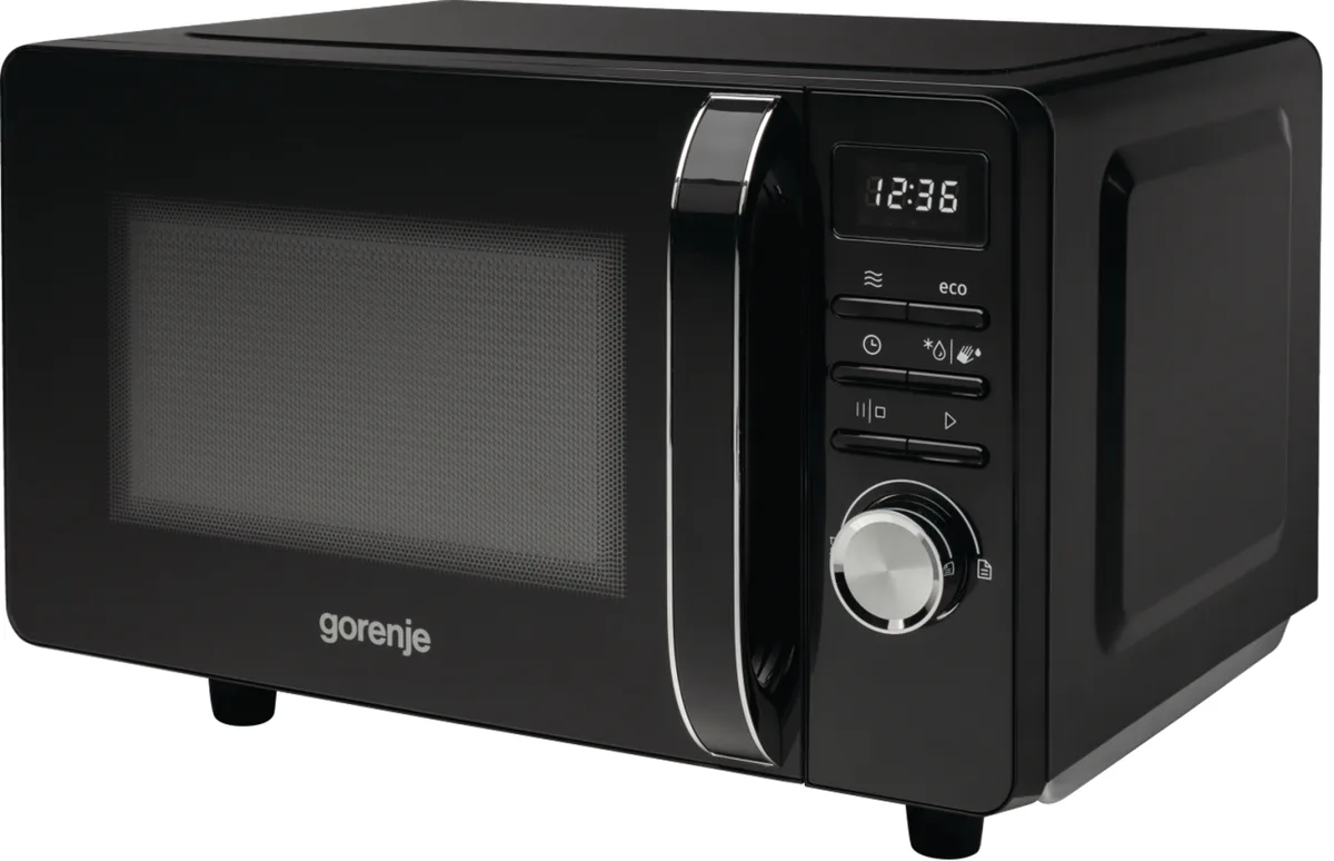 Мікрохвильова піч Gorenje 20 л 700 Вт Чорна