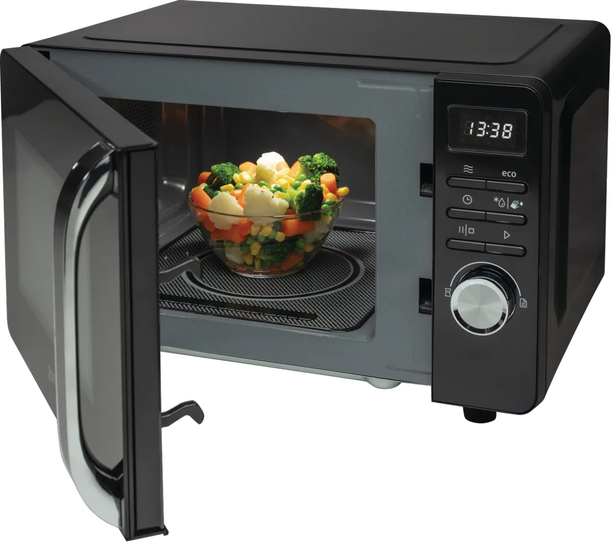 Мікрохвильова піч Gorenje 20 л 700 Вт Чорна