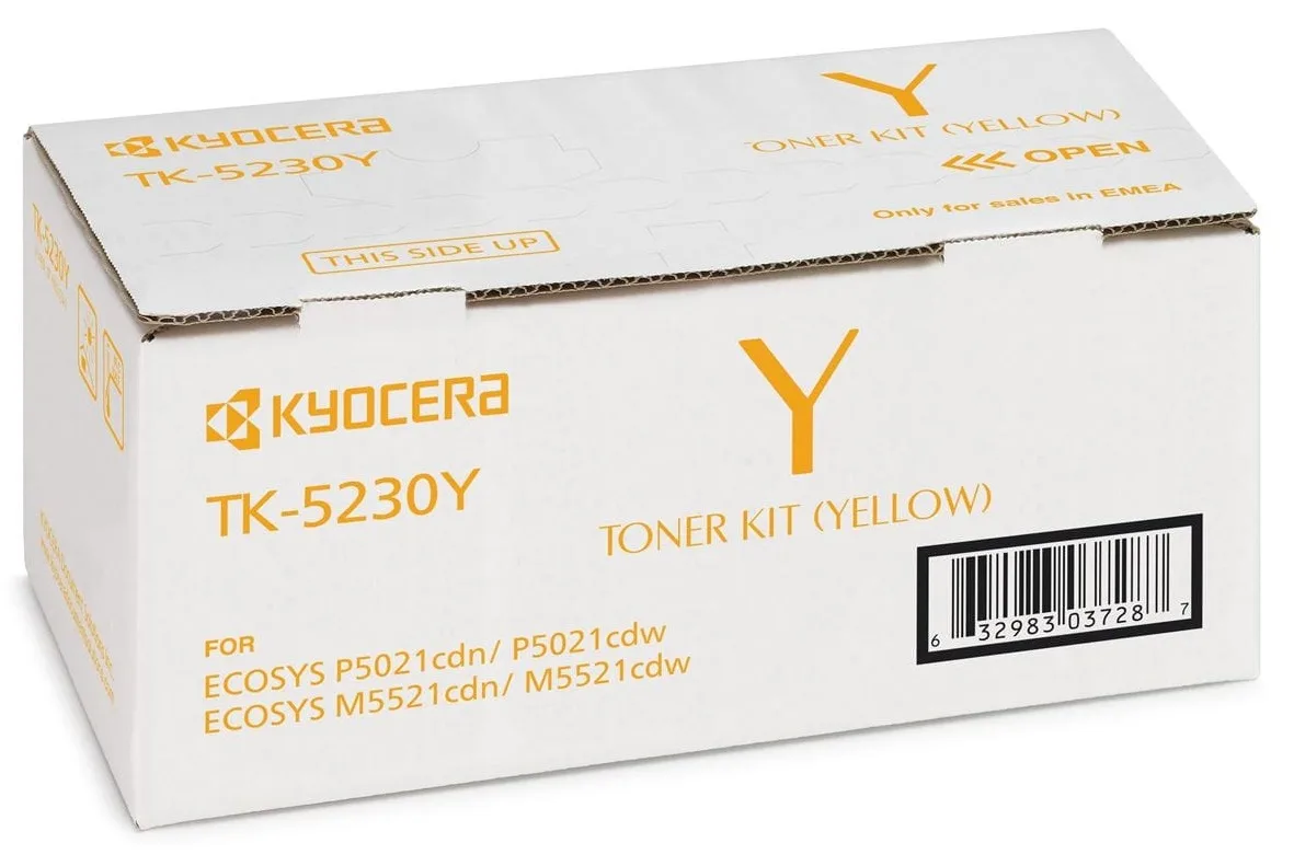 Картридж Kyocera жовтий 2200 сторінок