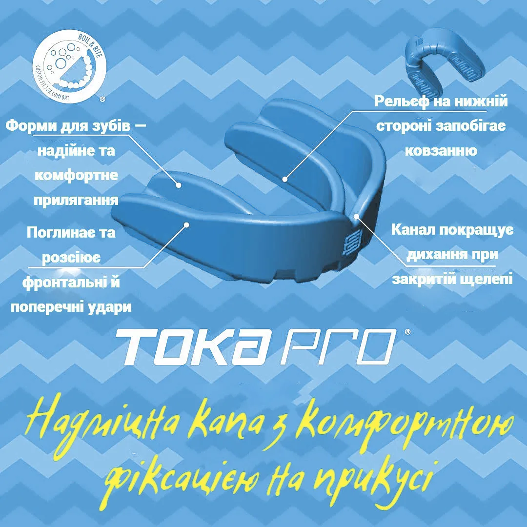 Капа MAKURA термопластик доросла синя 11+