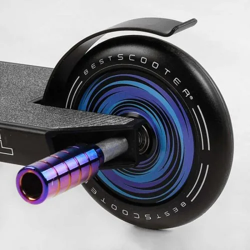 Труковий самокат Best Scooter HIC-система алюмінієвий диск PU колеса 120 мм для трюків і катання.