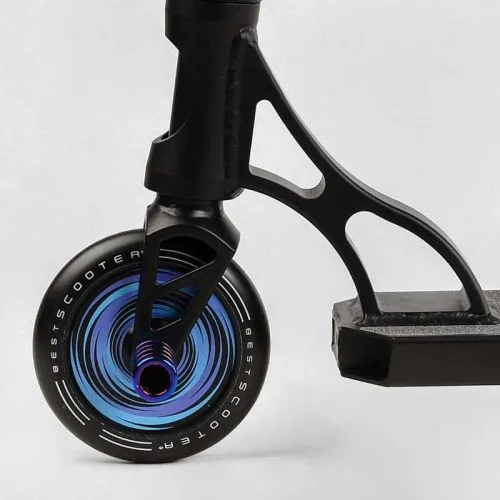 Труковий самокат Best Scooter HIC-система алюмінієвий диск PU колеса 120 мм для трюків і катання.