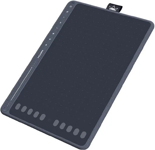 Графічний планшет Huion 10"x6.35" HS611, USB-C, сірий