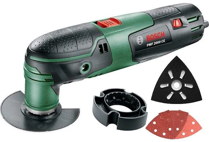 Акумуляторний реноватор Bosch PMF 2000 CE, потужність 300 Вт, 20000 об/хв, вага 1.1 кг, універсальний інструмент для ремонту.
