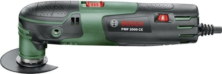 Акумуляторний реноватор Bosch PMF 2000 CE, потужність 300 Вт, 20000 об/хв, вага 1.1 кг, універсальний інструмент для ремонту.