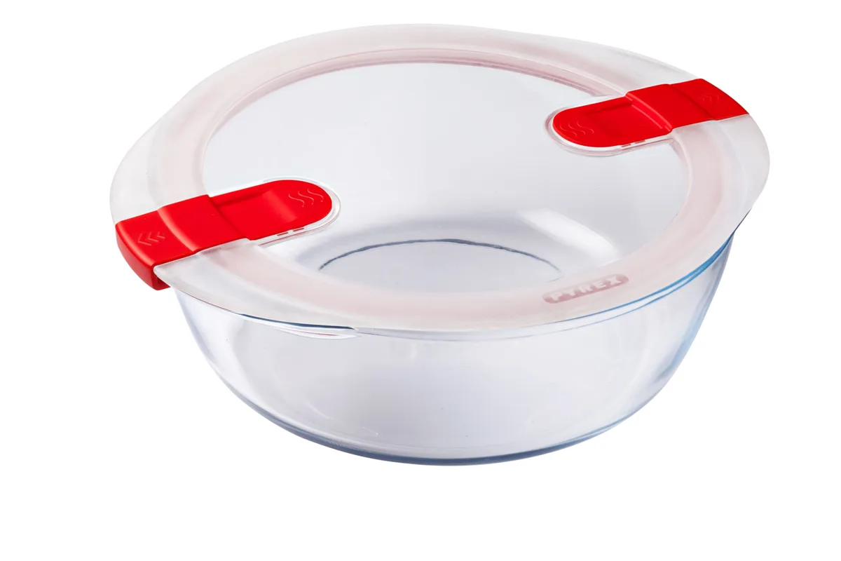 Форма PYREX жаростійке скло кругла 26х23х8 см
