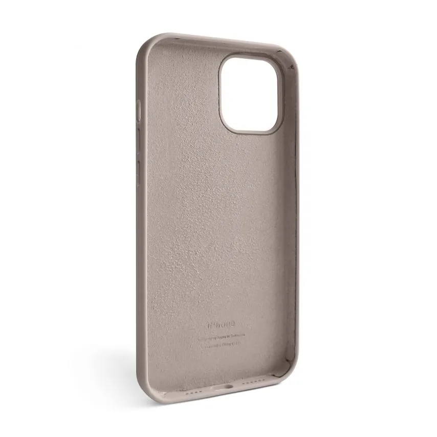 Чохол силіконовий для Apple iPhone 12 Pro Max  lavender  сіра