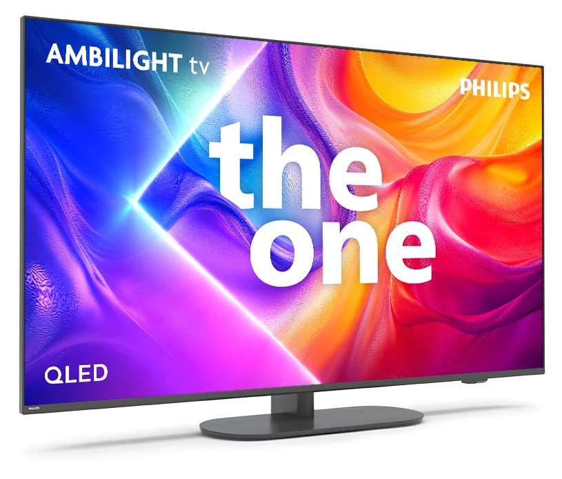 LED-телевізор Philips QLED 65 дюймів Чорний 4K UHD