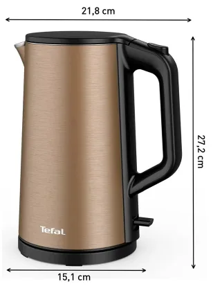 Електрочайник Tefal Нержавіюча сталь 1,5 л Бронзовий 2000 Вт