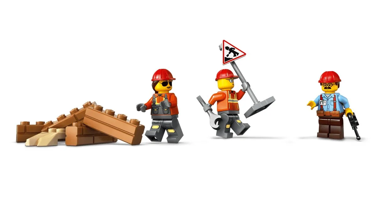 Конструктор LEGO Жовтий бульдозер 8+ різнокольоровий