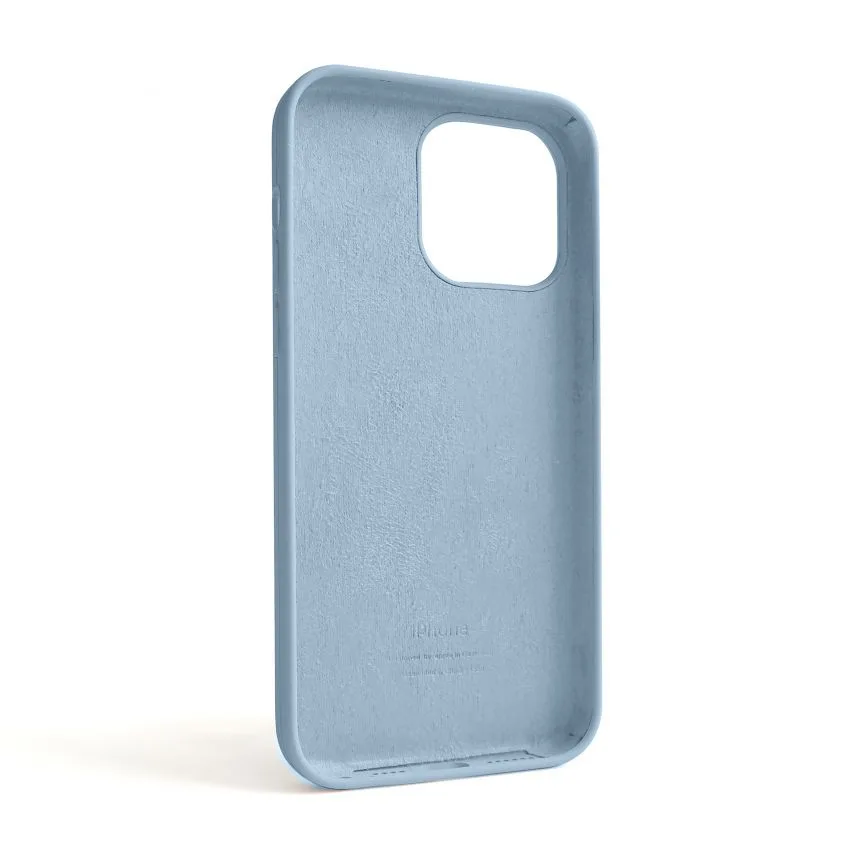Чохол Silicone Case для Apple iPhone 14 Pro Max силіконовий блакитний