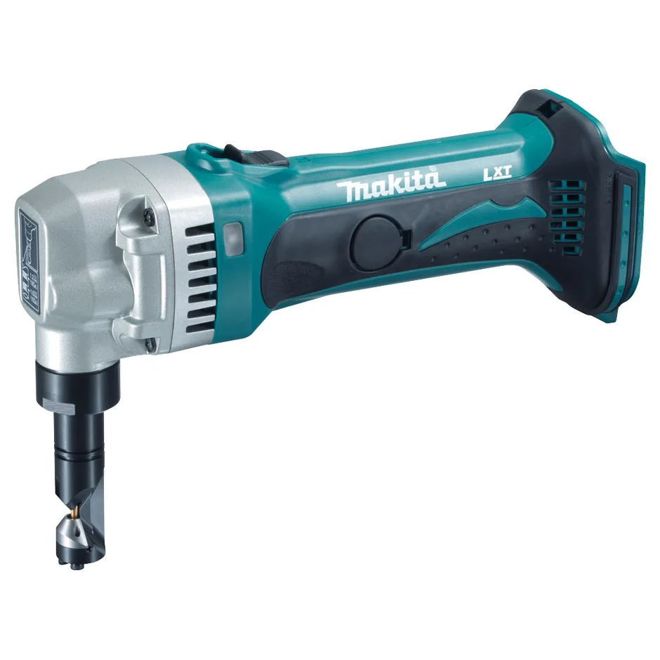 Акумуляторні висічні ножиці Makita DJN161Z LXT 18В, 1900 ходів/хв, для сталі до 1.6 мм, вага 2.2 кг, без акумулятора та зарядного