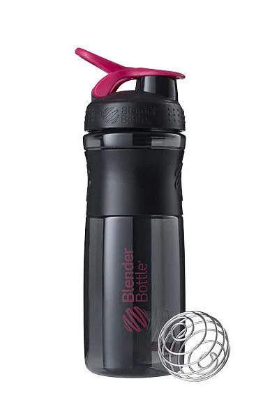 Шейкер BlenderBottle Tritan 820 мл Чорний Рожевий