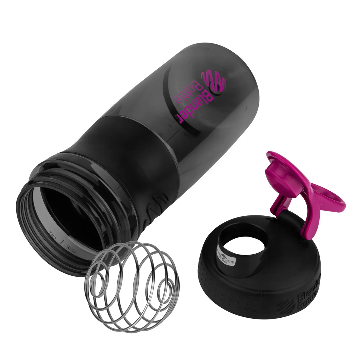 Шейкер BlenderBottle Tritan 820 мл Чорний Рожевий