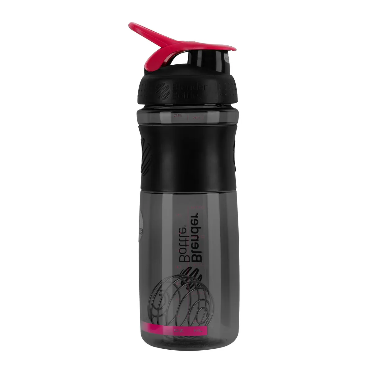 Шейкер BlenderBottle Tritan 820 мл Чорний Рожевий