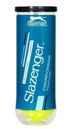 М'ячі для тенісу Slazenger гума 3 шт жовті