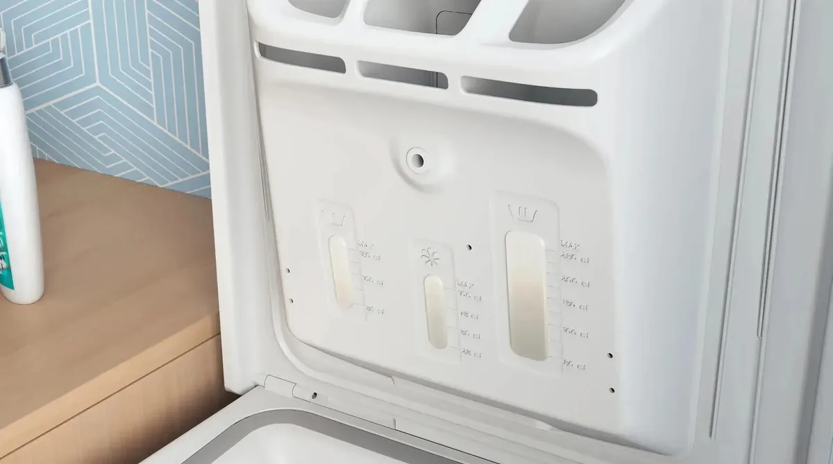 Стиральная машина Indesit с вертикальной загрузкой, 5 кг, 1000 об/мин, класс энергопотребления C, ширина 60 см, с дисплеем, белая