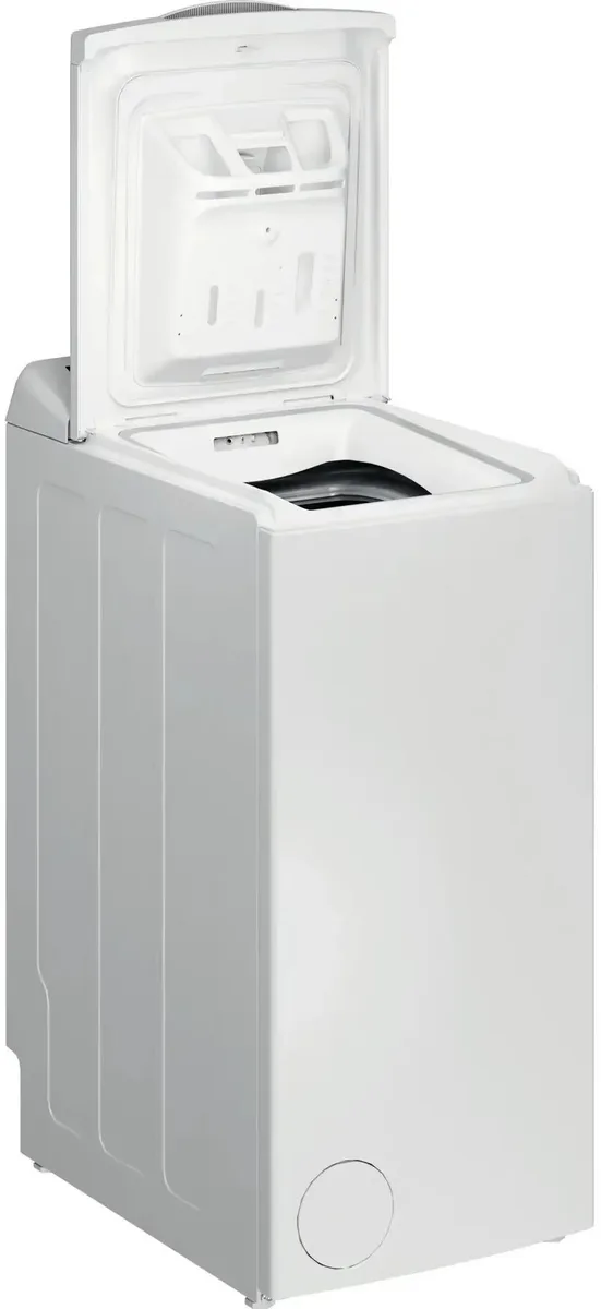 Стиральная машина Indesit с вертикальной загрузкой, 5 кг, 1000 об/мин, класс энергопотребления C, ширина 60 см, с дисплеем, белая
