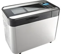Хлібопічка Gorenje, потужність 815 Вт, 1.4 програми, максимальна вага - 1.4 кг, прямокутна форма, металева, чорного кольору.