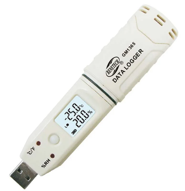 Реєстратор вологості та температури Benetech GM1365 0-100% -30-80°C IP67