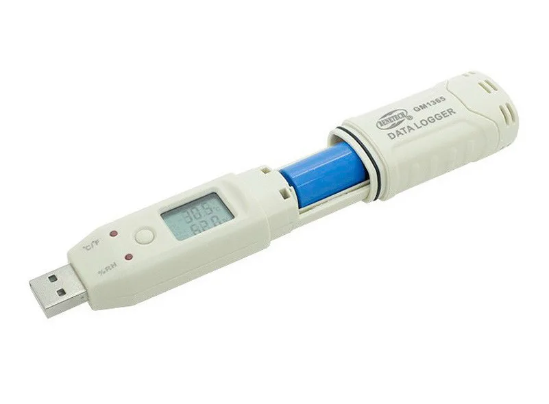 Реєстратор вологості та температури Benetech GM1365 0-100% -30-80°C IP67