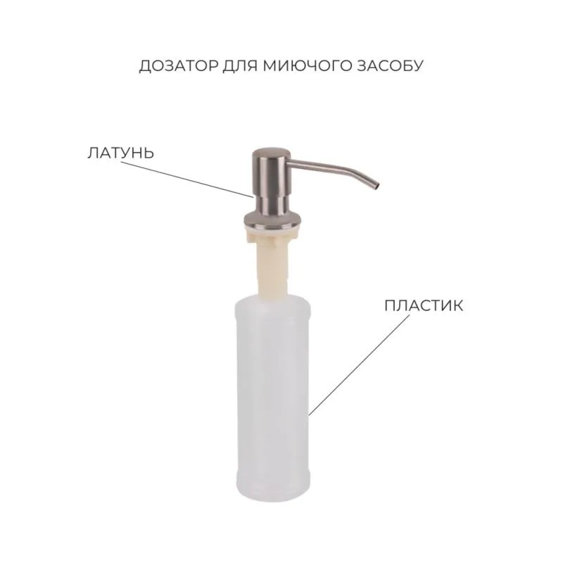 Комплект мойка 2 в 1 Lidz Handmade H7545 нержавеющая сталь 75х45 см стальная черная