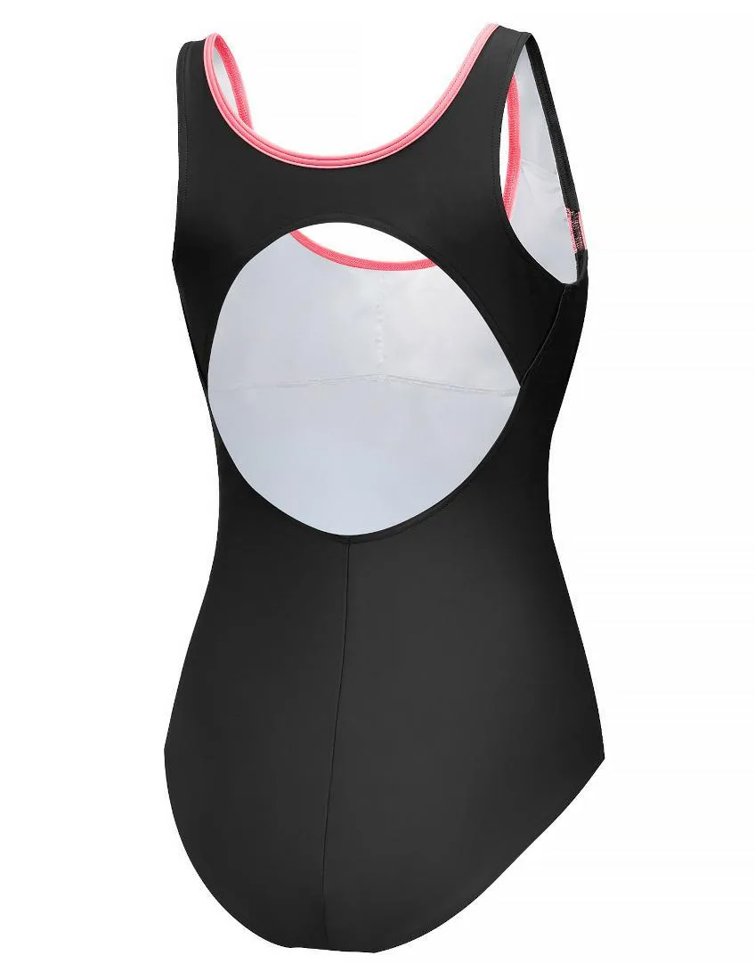 Купальник Aqua Speed полиамид 38 черный оранжевый