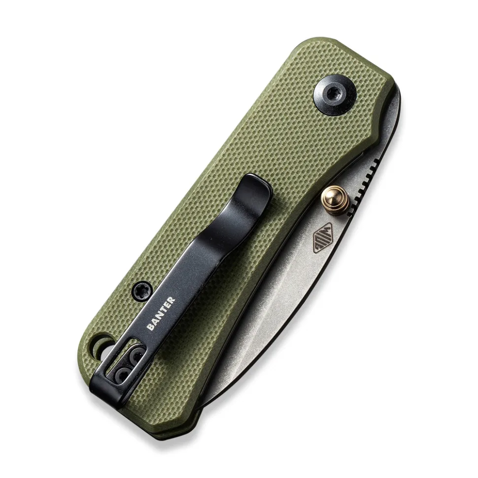 Ніж складаний Civivi Nitro-V 59,4 мм G10 зелений 56,5 г