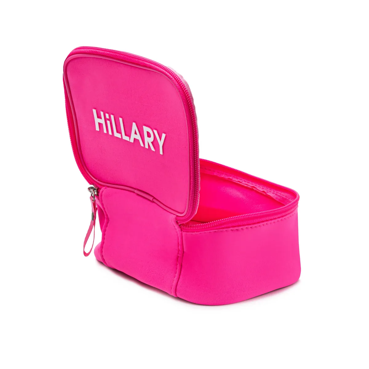 Косметичка розовая Hillary Pink Bliss для косметики и путешествий из неопрена 17х12 см