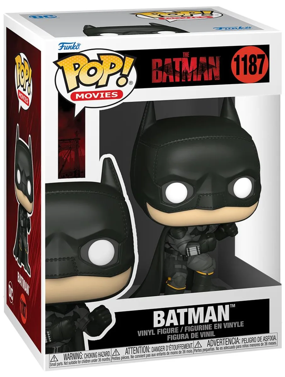 Фігурка Funko POP вініл 10 см Movies The Batman