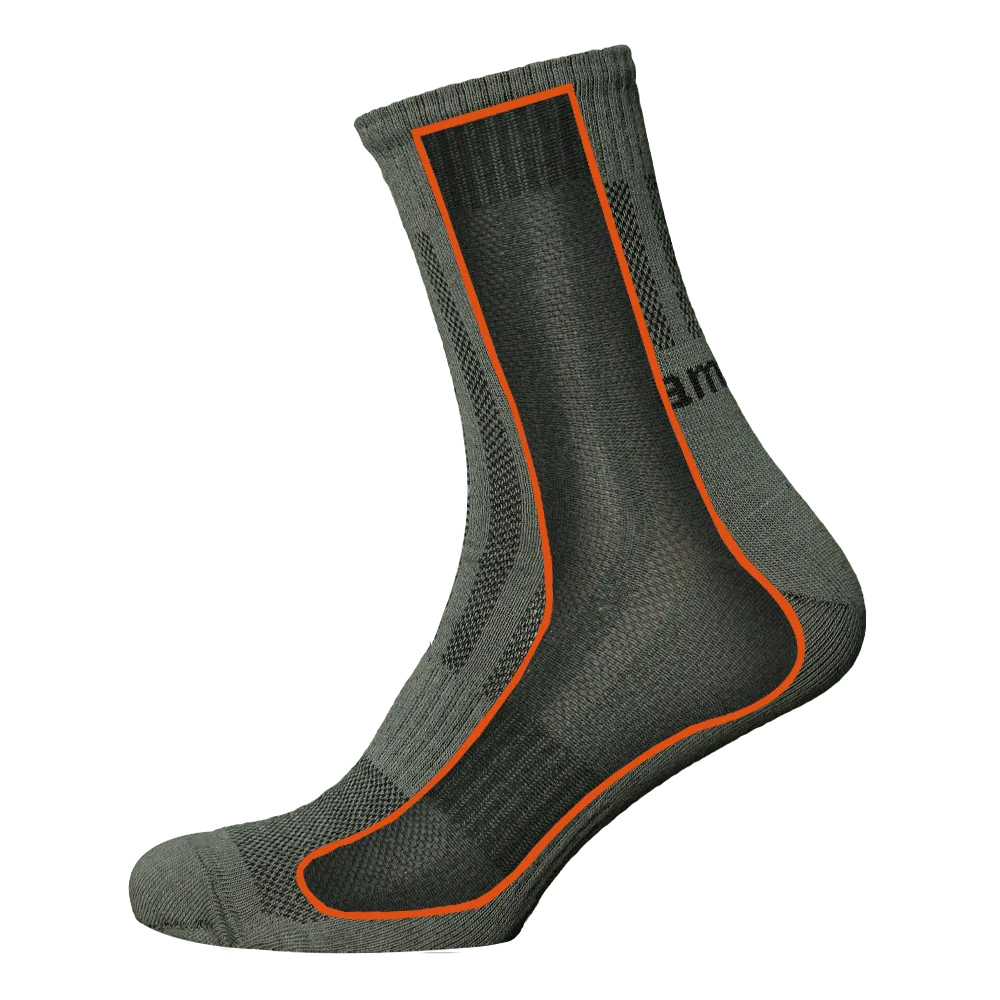 Шкарпетки Camotec олива 43-46 однотонні