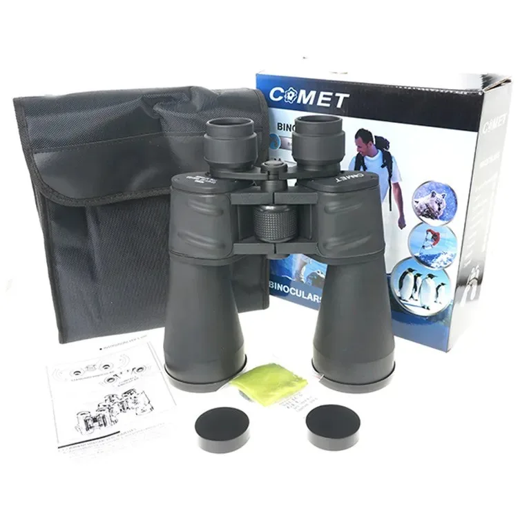Бинокль Comet алюминиевый 10x60 черный