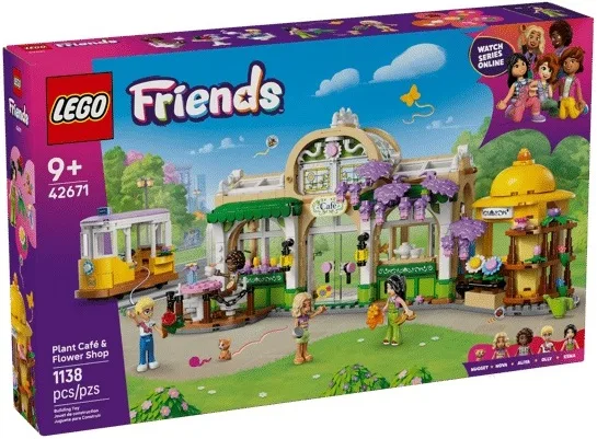 Конструктор LEGO Friends Кав'ярня пластикова різнокольорова 9+