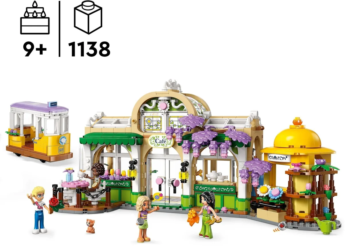 Конструктор LEGO Friends Кав'ярня пластикова різнокольорова 9+