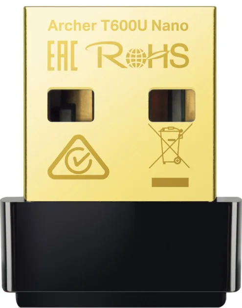 Адаптер WiFi TP-LINK Archer T600U nano AC600, USB