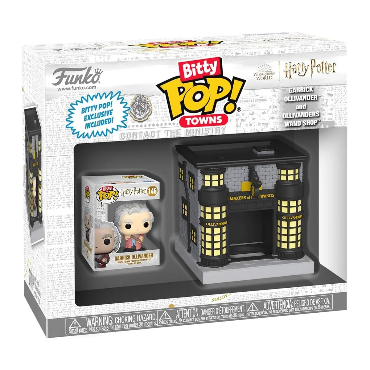 Набір фігурок Funko вініл 6,4х9,9х10,9 см Гаррі Поттер Олівандер крамниця чарівних паличок