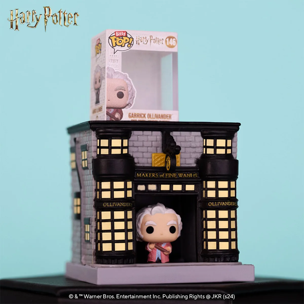 Набір фігурок Funko вініл 6,4х9,9х10,9 см Гаррі Поттер Олівандер крамниця чарівних паличок