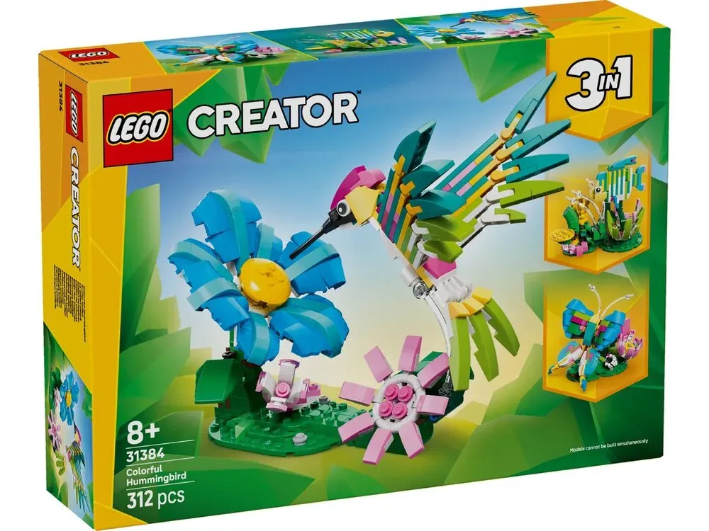 Конструктор LEGO Creator Дикі тварини: барвистий колібрі