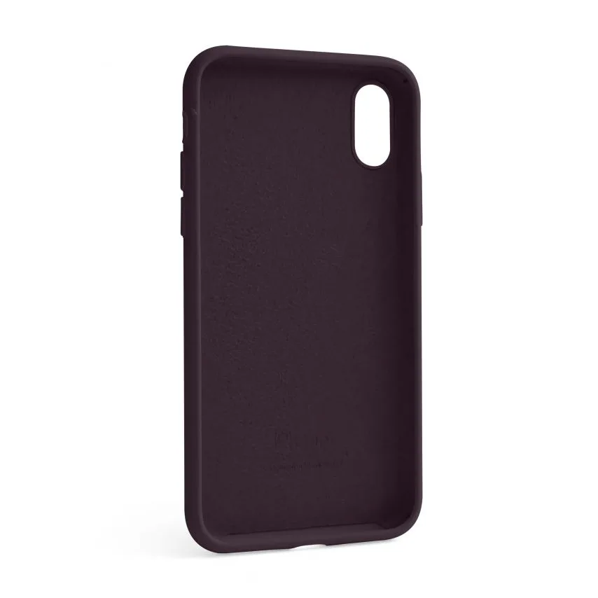 Чохол Silicone Case для Apple iPhone фіолетовий силіконовий