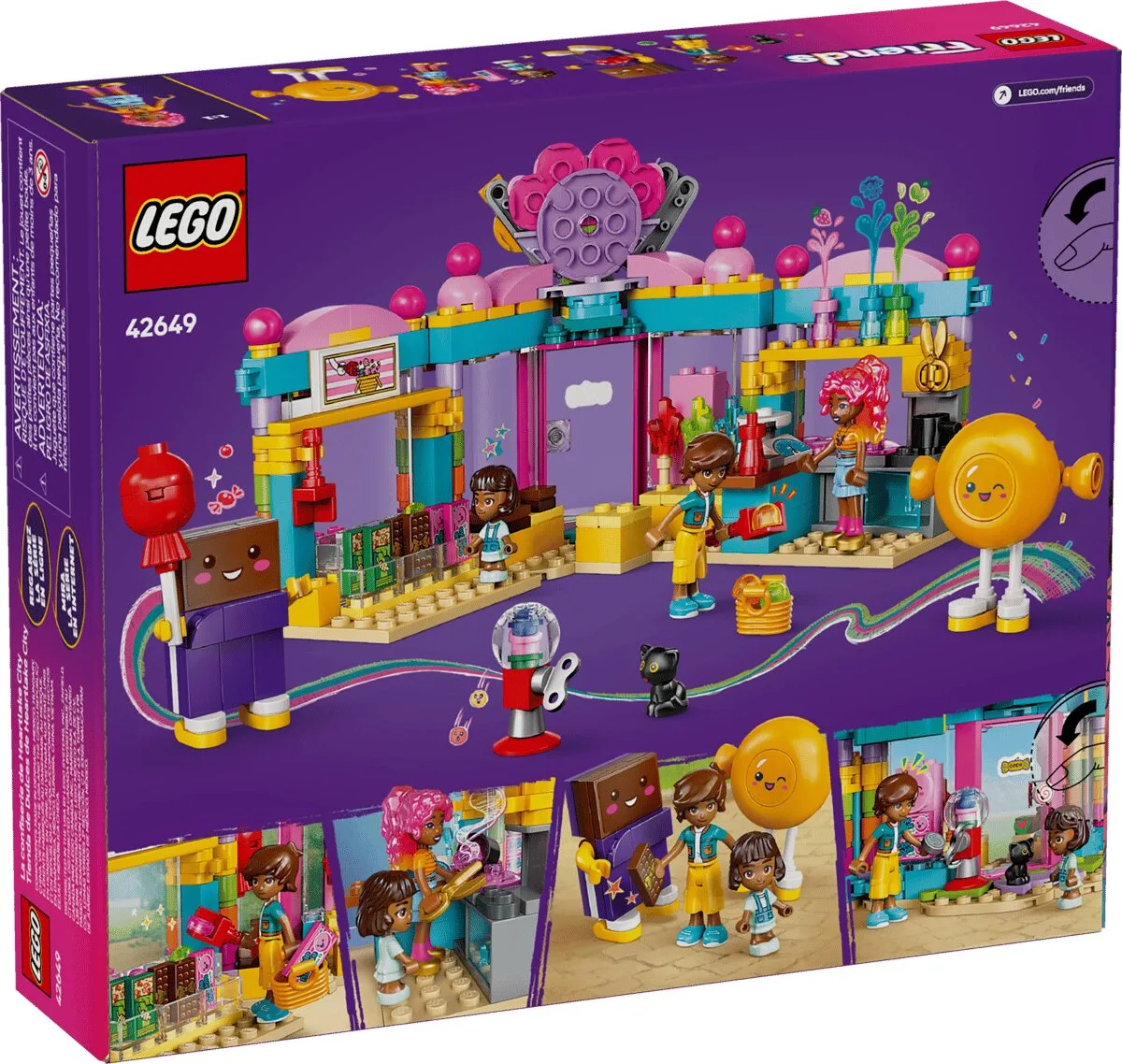 Конструктор LEGO Friends цукерня 6+ різнокольоровий